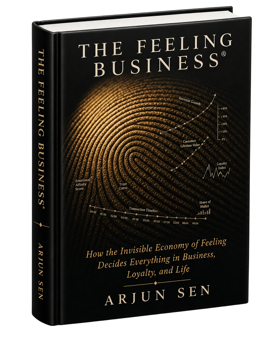The Feeling Business® by Arjun Sen: book cover